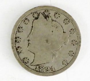 1894 LIBERTY "V" NICKEL