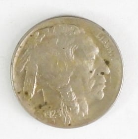 1923 BUFFALO NICKEL FULL HORN