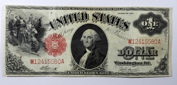1917 $1 LEGAL TENDER U.S. NOTE
