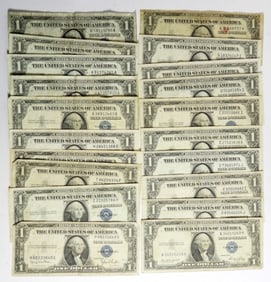 $1 DOLLAR SILVER CIRTIFICATES