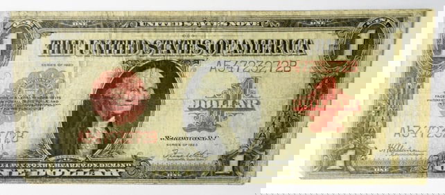 1923 $1 DOLLAR RED SEAL
