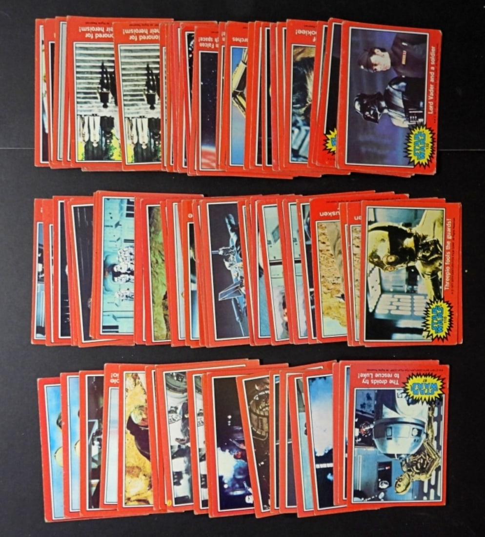 (104) 1977 Star Wars Cards (1 of 2)