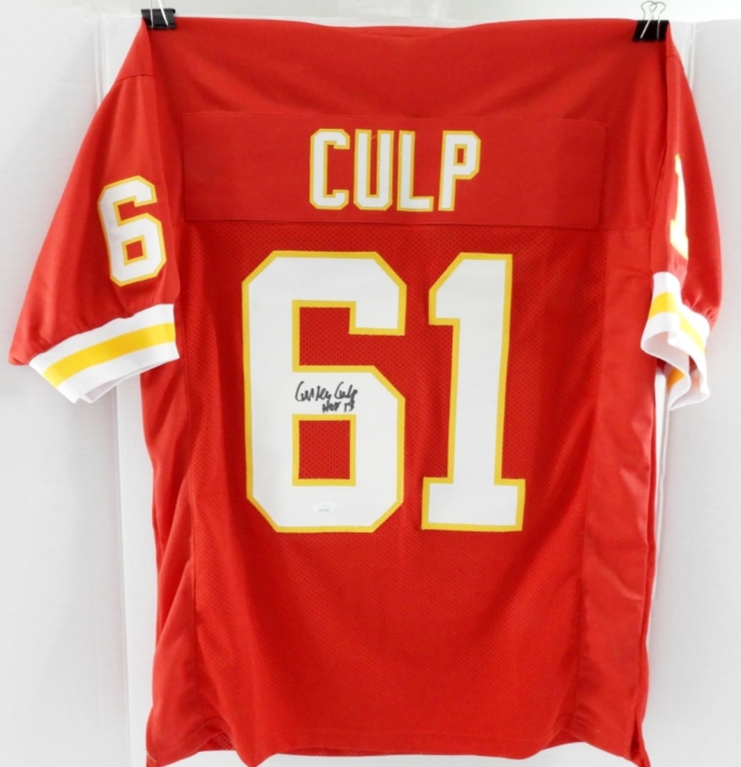 CURLEY CULP SIGNED JERSEY & NUMBER w/COA (1 of 3)