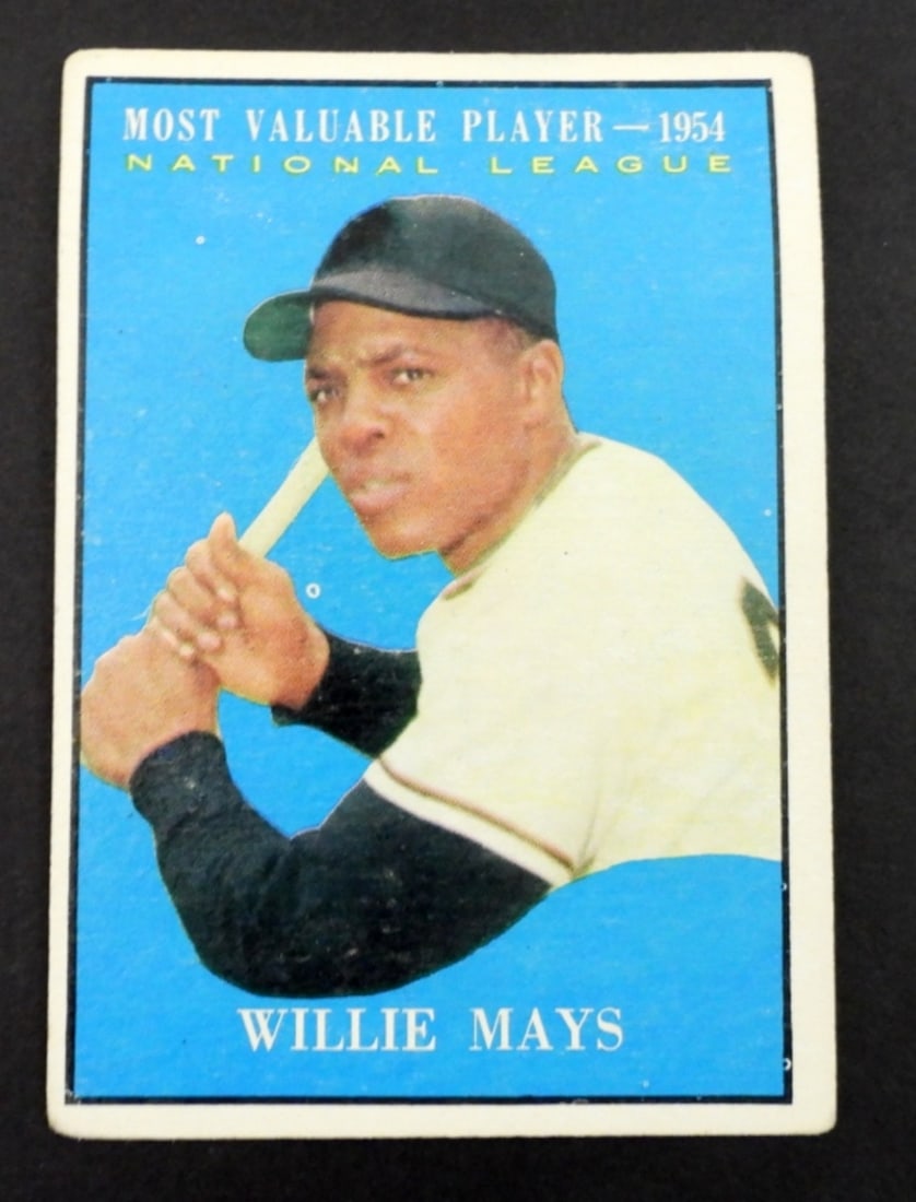 1961 TOPPS #482 WILLIE MAYS NL MVP (1 of 2)