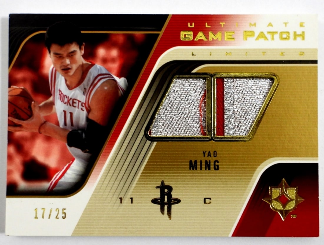 UPPER DECK YAO MING ULTIMATE GAME PATCH (1 of 2)