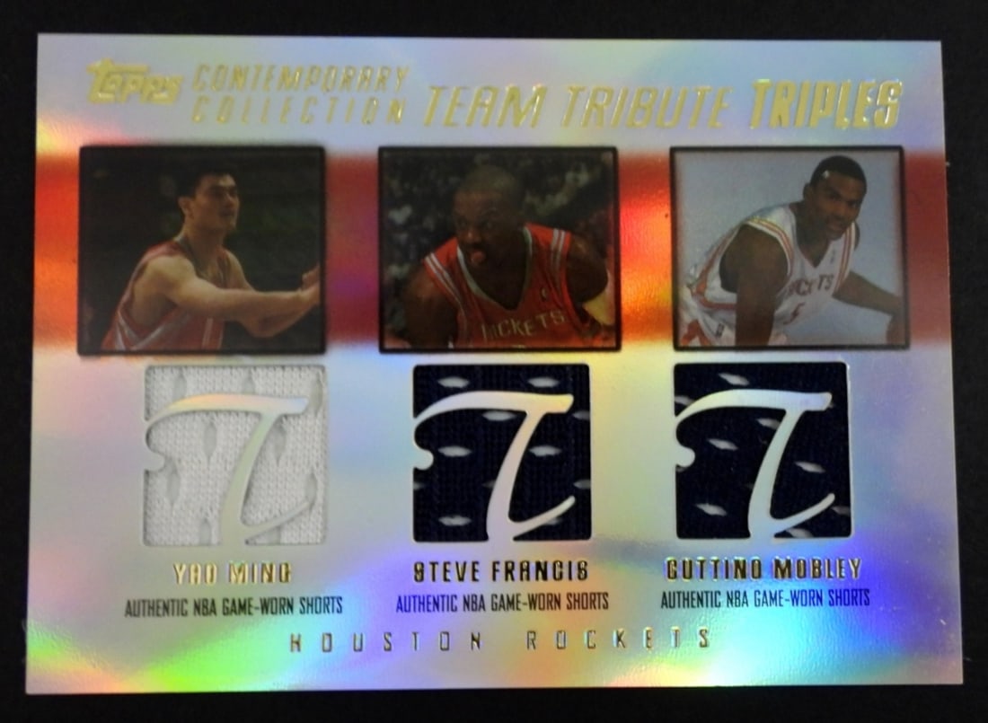 2003-04 TOPPS TRIBUTE JERSY CARD (1 of 2)