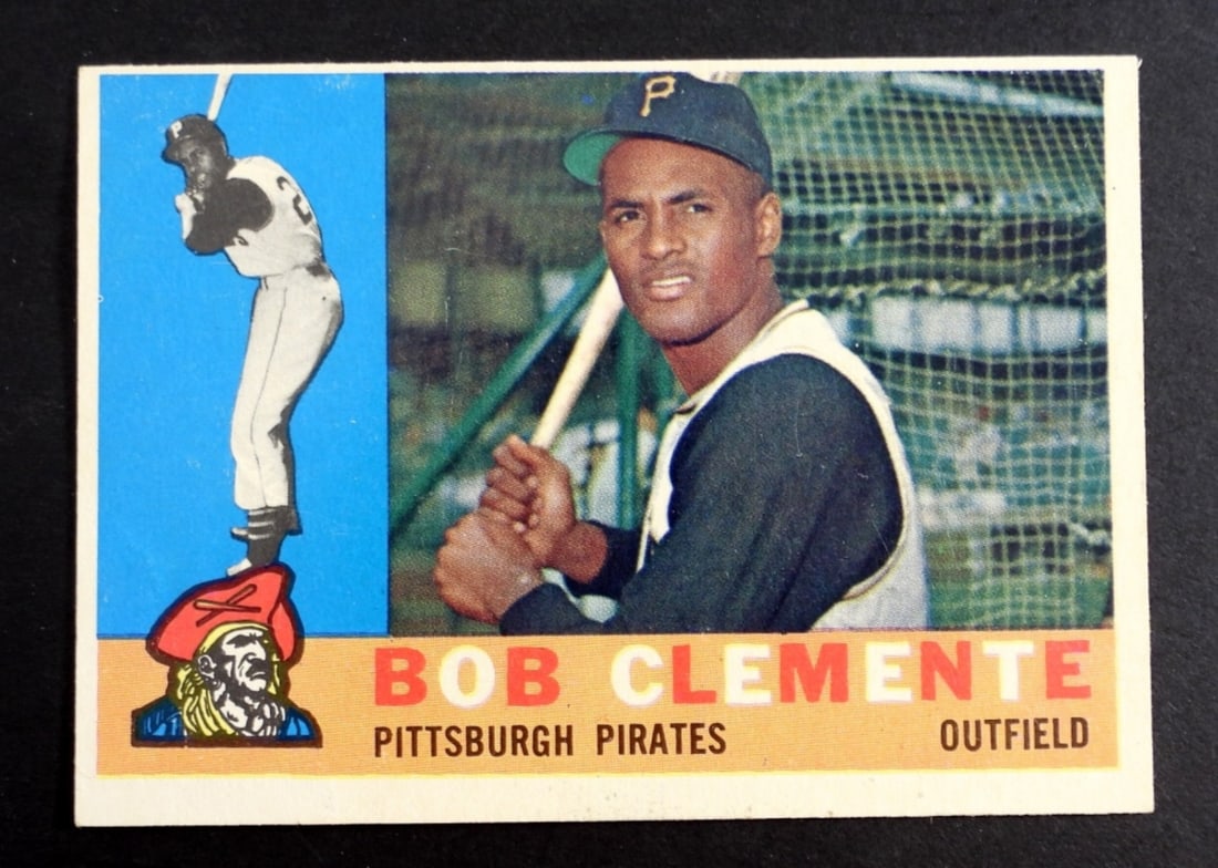 1960 TOPPS #326 ROBERTO CLEMENTE (1 of 2)