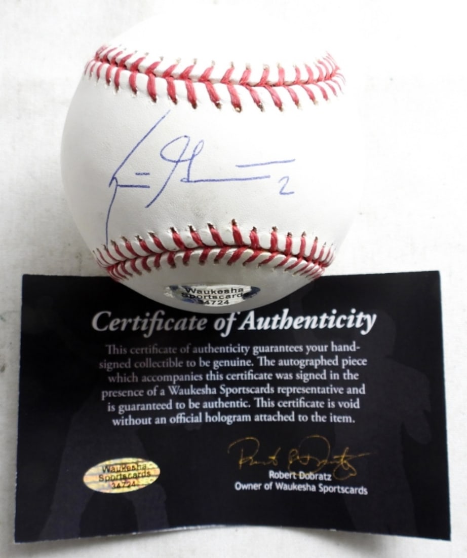 UNKNOWN AUTO MAJOR LEAGUE BASEBALL (1 of 2)