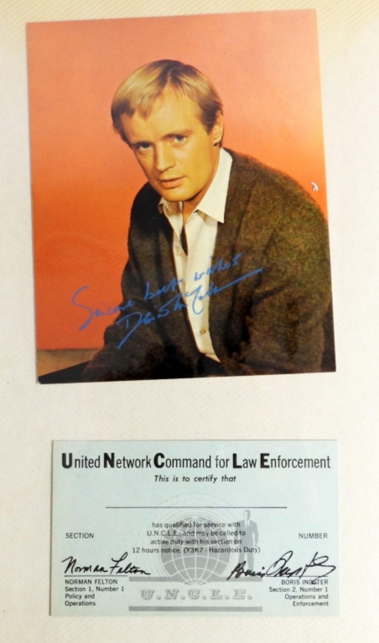 VINTAGE 1965  THE MEN FROM U.N.C.L.E. LOT (1 of 2)