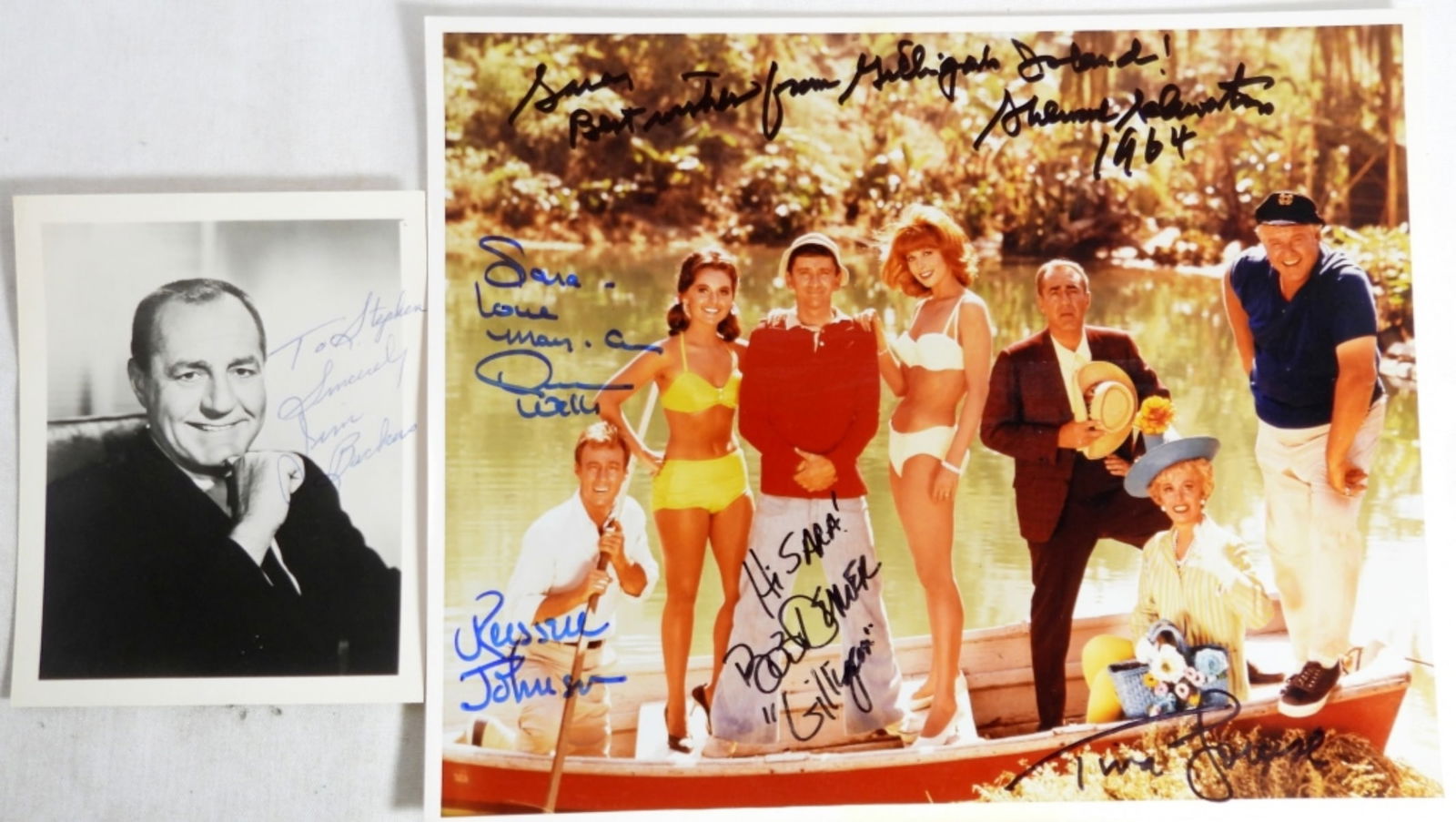 JIM BACKUS AUTOGRAPH 4X5  PHOTO (1 of 2)