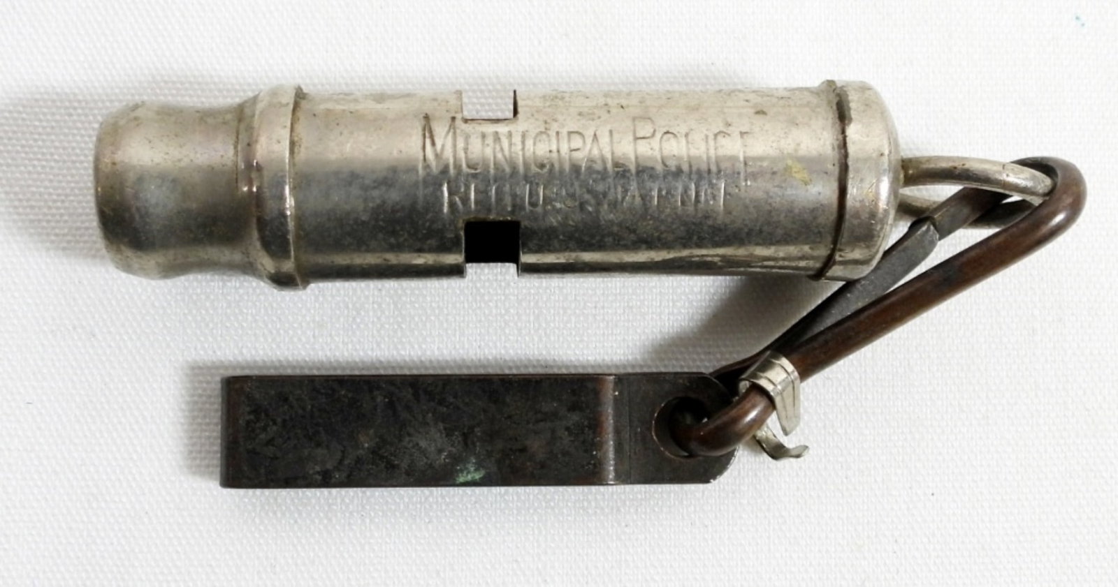 MUNICIPAL POLICE WHISTLE: MADE IN USA