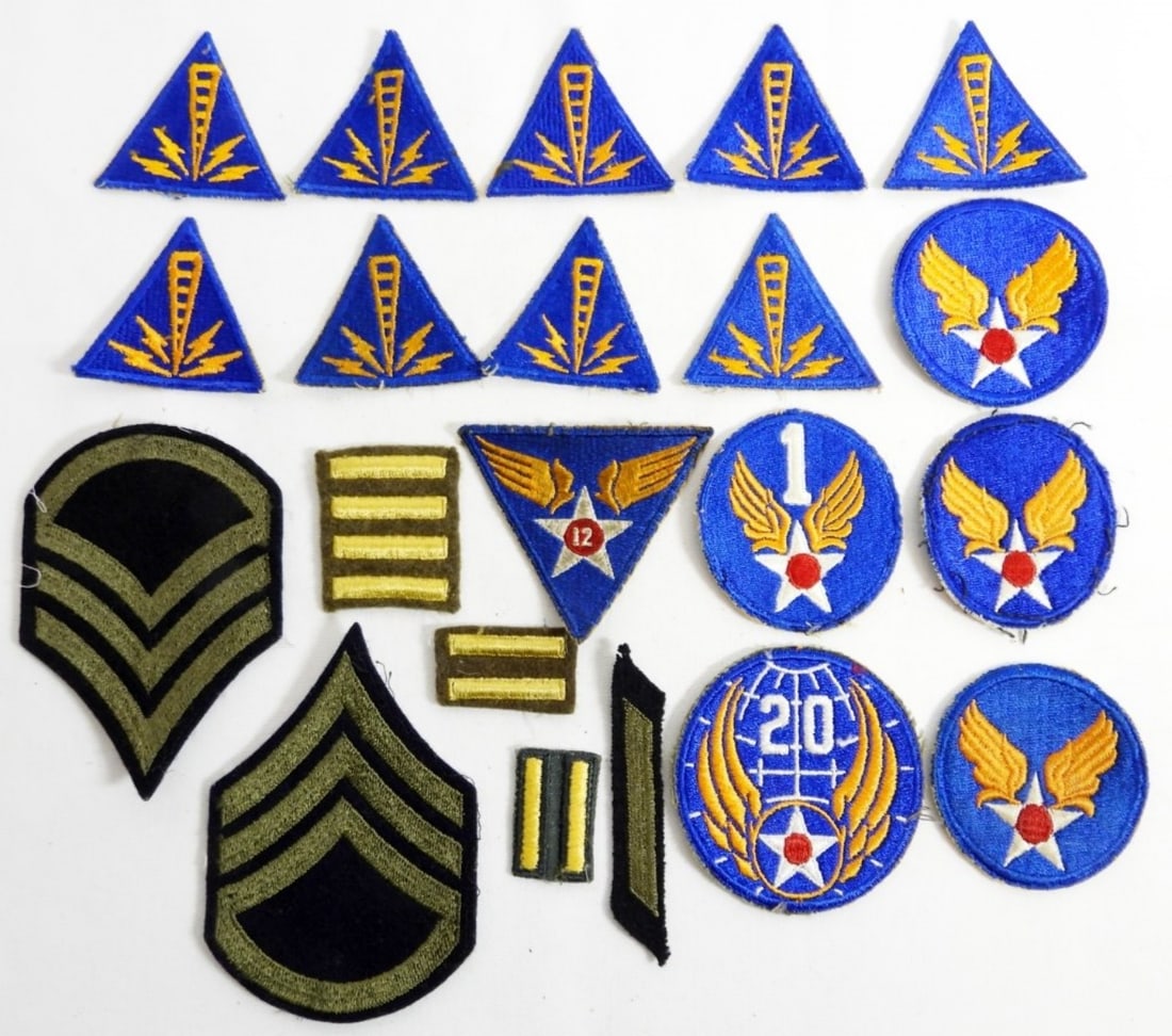 VTG U.S. ARMY AIR FORCE PATCH LOT (1 of 3)