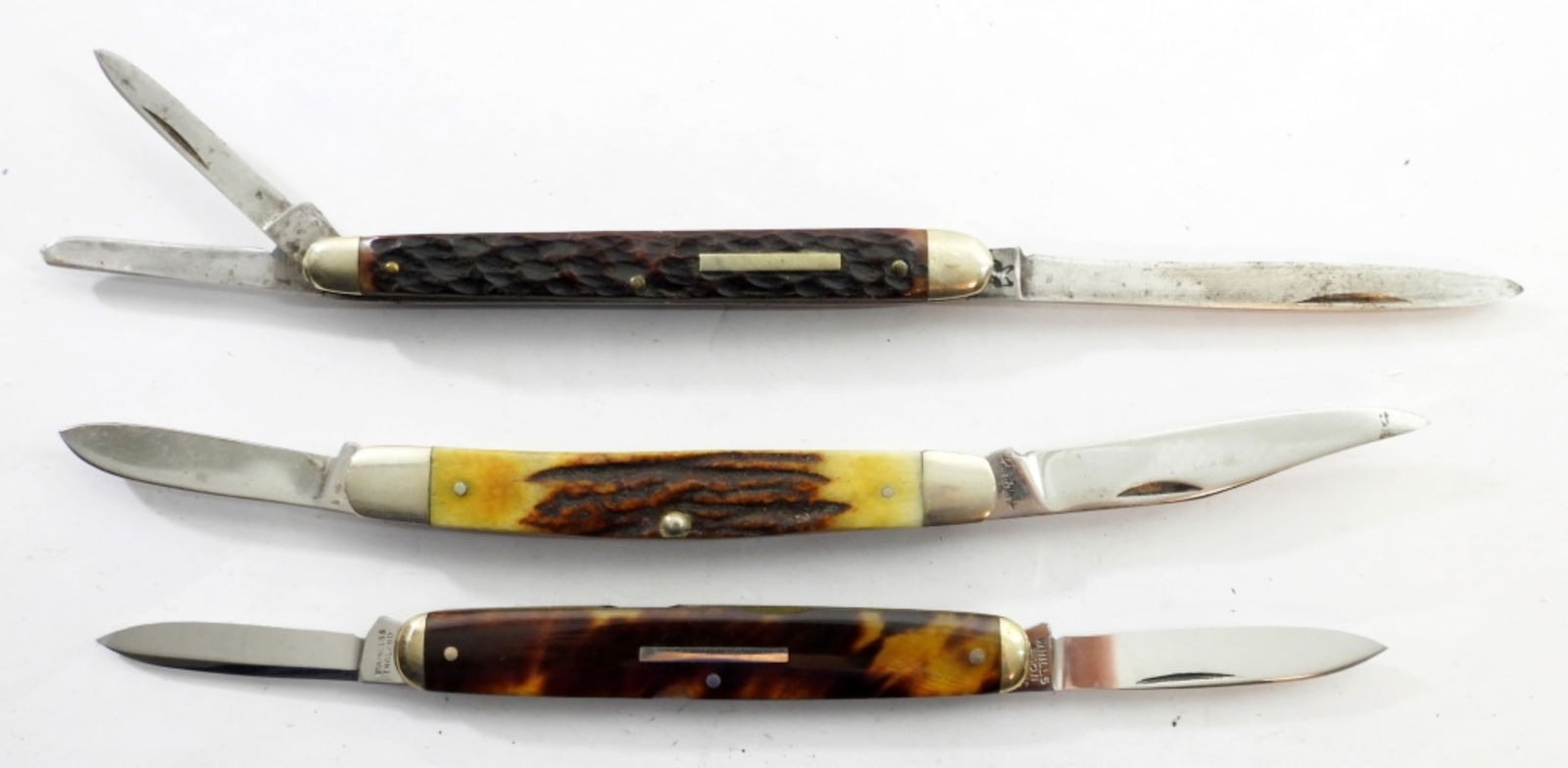 (3) POCKET KNIVES: SHEFFIELD 2 BLADE NEW (1 of 3)