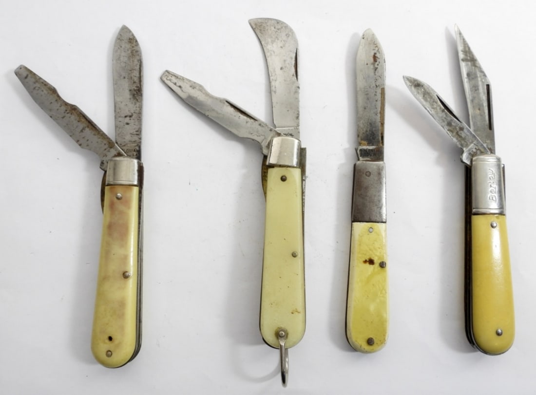 (4) VINTAGE IMPERIAL BARLOW KNIVES (1 of 2)