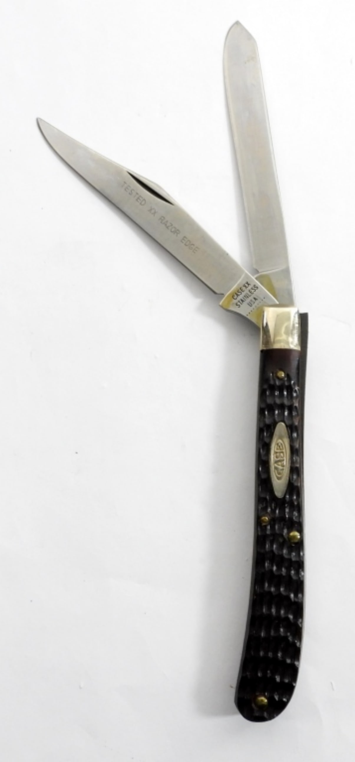 (1) CASE XX USA 9 DOT SLIM TRAPPER KNIFE (1 of 4)