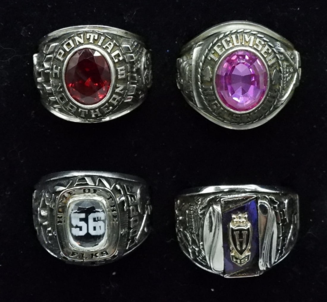 (4) CLASS RINGS (1 of 3)