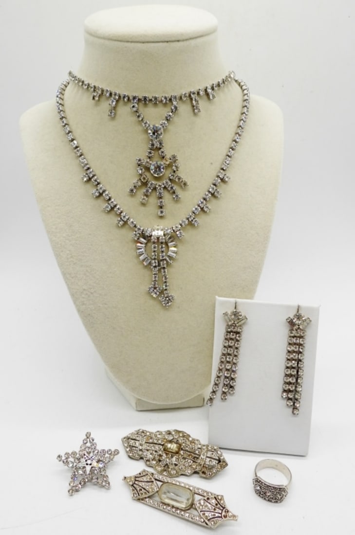 VTG RHINESTONE SET OF 7 (1 of 5)