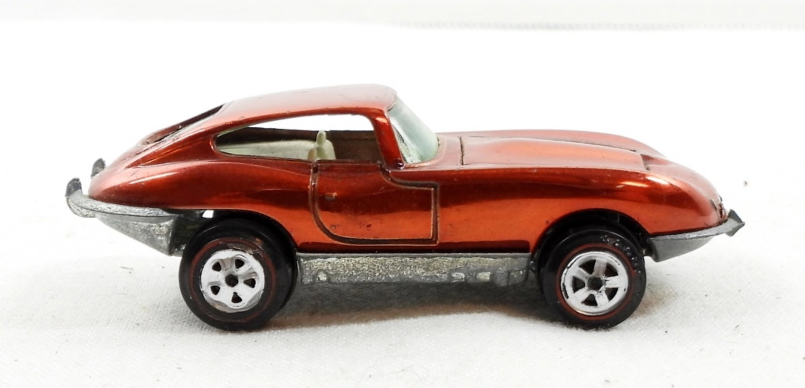 70' JOHNNY LIGHTING TOPPER REDLINE CUSTOM XKE: 1970 ORANGE-RED, GOOD CONDITION