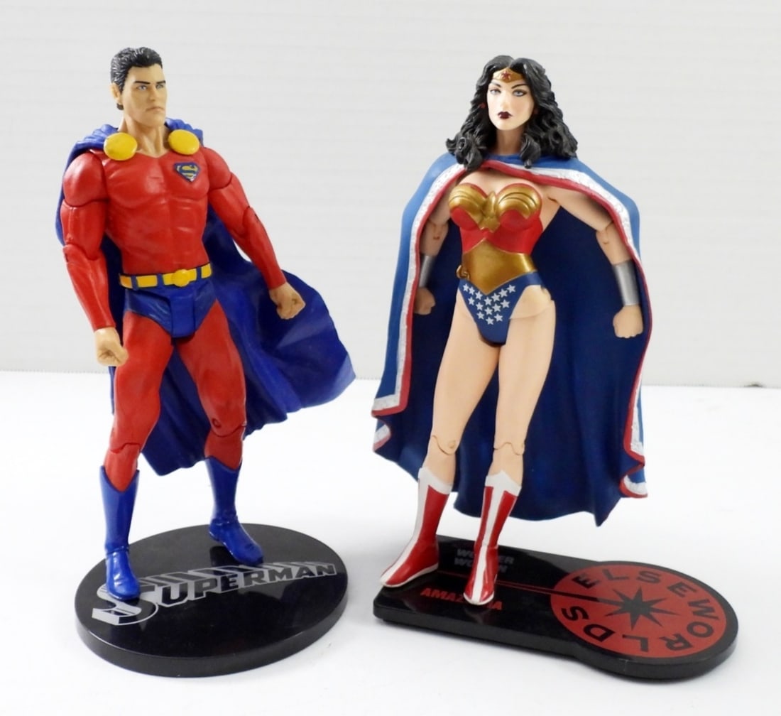 WONDER WOMEN AND SUPERMAN: BOTH IN GREAT CONDITION