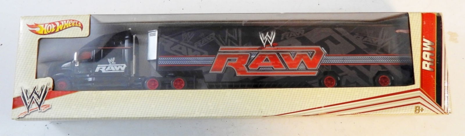 2011 HOTWHEELS W.W.RAW TRUCK & TRAILER: 2011 HOTWHEELS W.W.RAW TRUCK & TRAILER