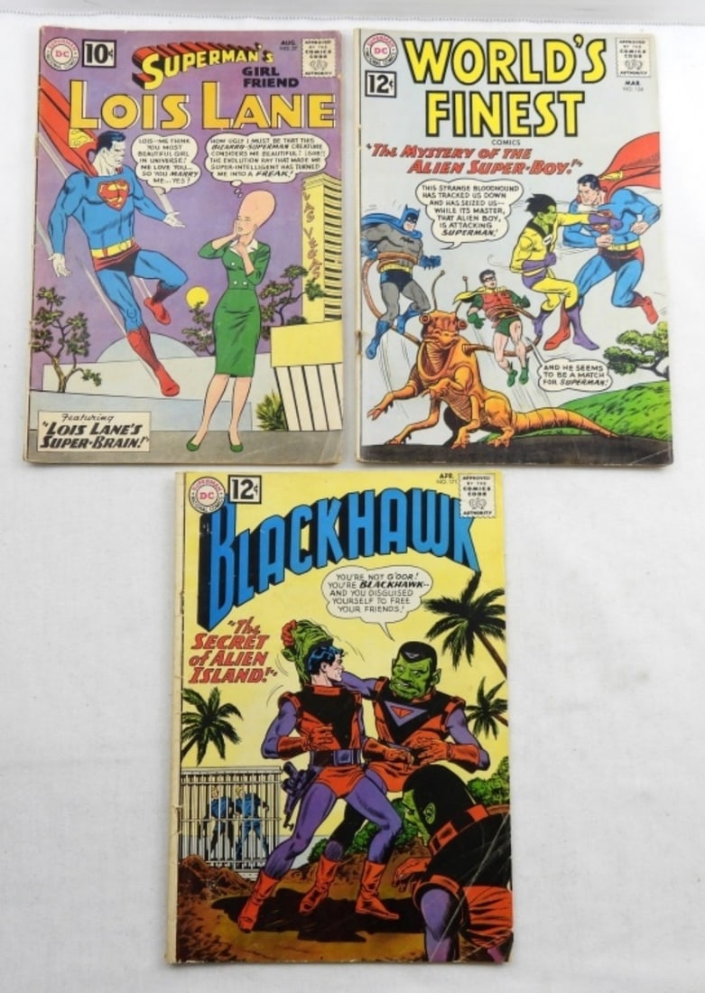 (3) EARLY DC COMICS: WORLD'S FINEST, (1 of 2)