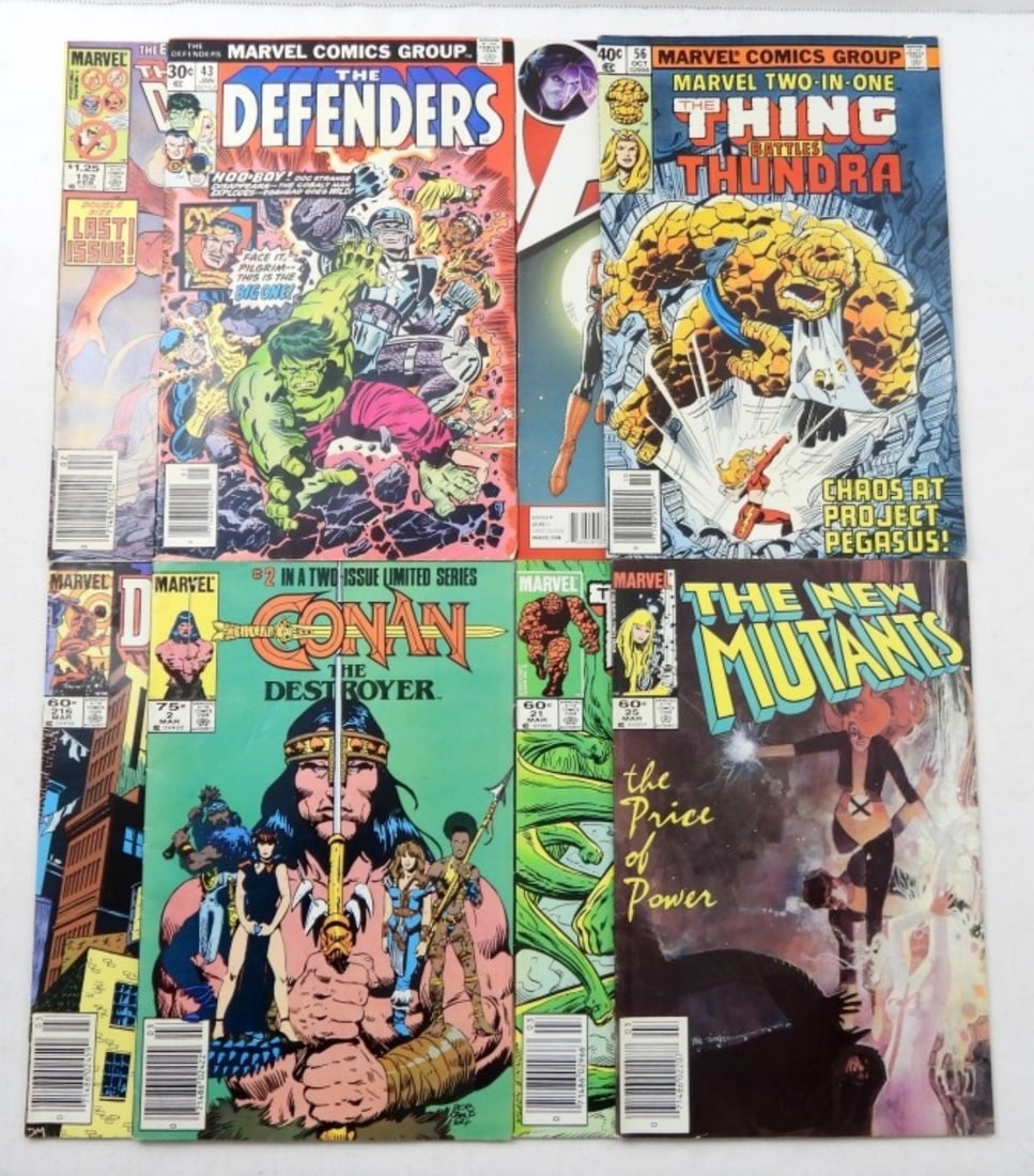 (8) MARVEL MIXED COMIC LOT (1 of 2)