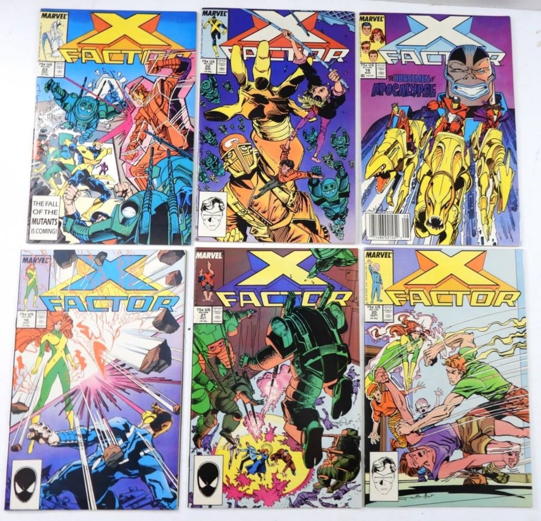 (6) MARVEL X-FACTOR COMICS ( MODERN) (1 of 2)