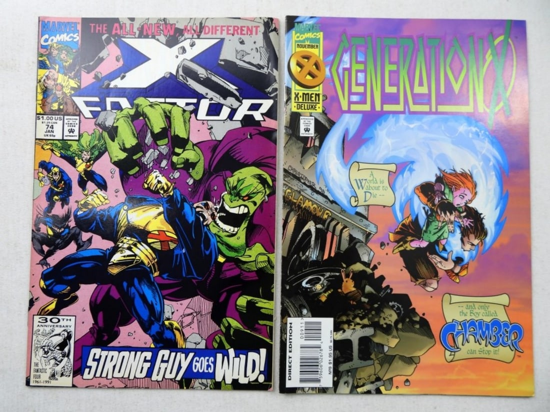 (2)MARVEL XFACTOR & GENERATION X COMICS (1 of 2)