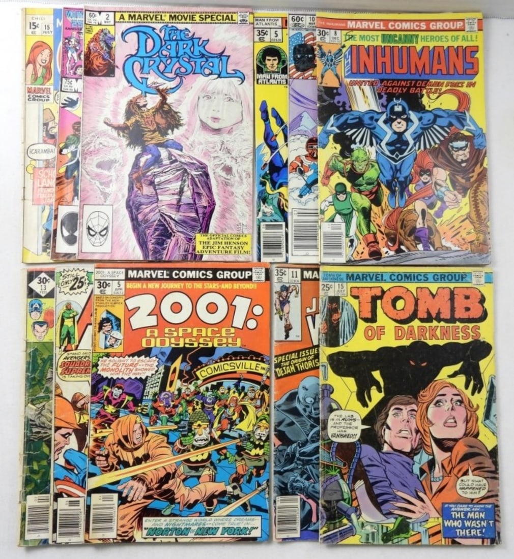 (11) BRONZE MARVEL ASSORTED  COMIC LOT (1 of 2)
