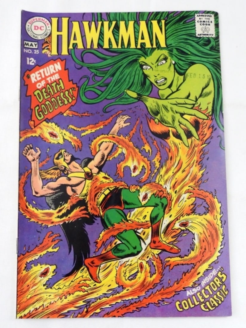 (1) 1968 DC HAWKMAN NO 25 COMIC (1 of 3)