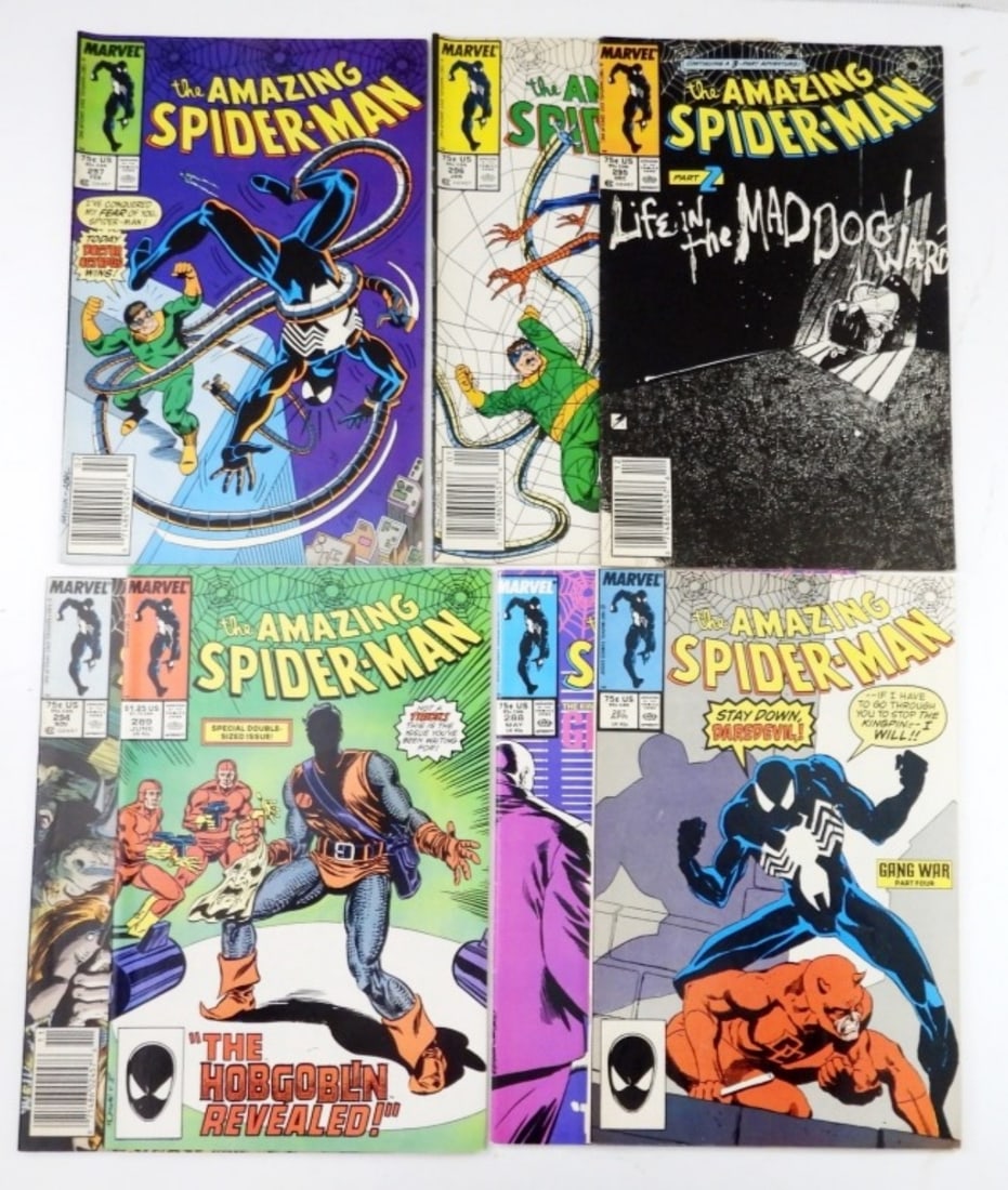(7) AMAZING SPIDER-MAN MARVEL COMICS (1 of 2)