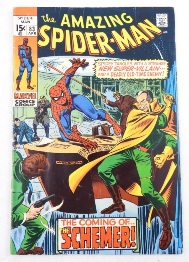 1970 MARVEL THE AMAZING SPIDER-MAN #83: 1970 MARVEL THE AMAZING SPIDER-MAN #83 IST APPEARANCE THE SCHMER(G)