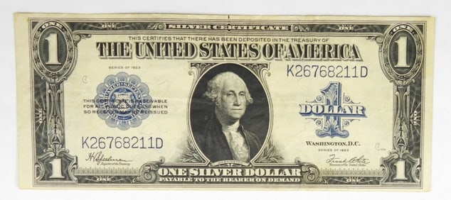 1923 $1 SILVER CERTIFICATE
