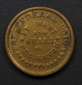 THE FEDERAL UNION ARMY & NAVY TOKEN