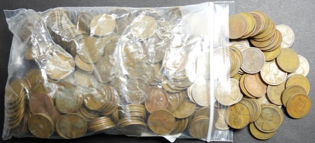 350 WHEAT CENTS (1920-1929) P-D-S