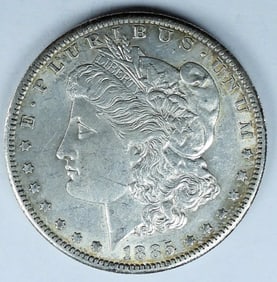 1885-S MORGAN DOLLAR