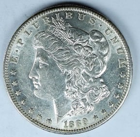 1889-S MORGAN DOLLAR