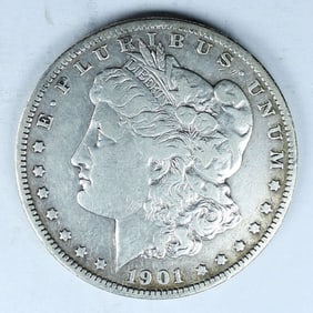 1901-S MORGAN DOLLAR