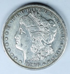1878-CC MORGAN SILVER DOLLAR