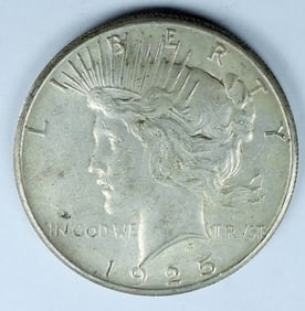 1925 S PEACE DOLLAR