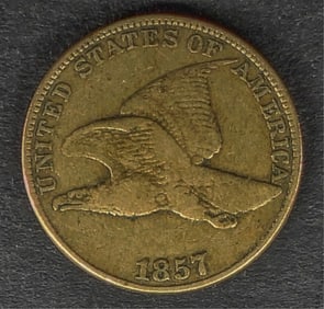 1857 FLYING EAGLE SMALL CENT