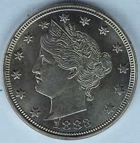 1883 N/C LIBERTY HEAD NICKEL
