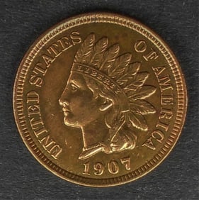 1907 INDIAN HEAD CENT