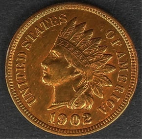 1902 INDIAN HEAD CENT