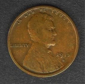 1915-S LINCOLN HEAD CENT