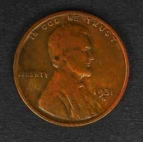 1931-S LINCOLN HEAD CENT