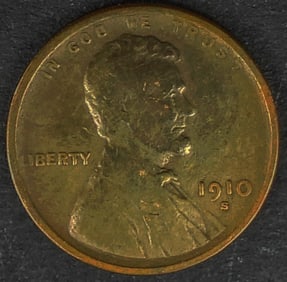 1910-S LINCOLN HEAD CENT