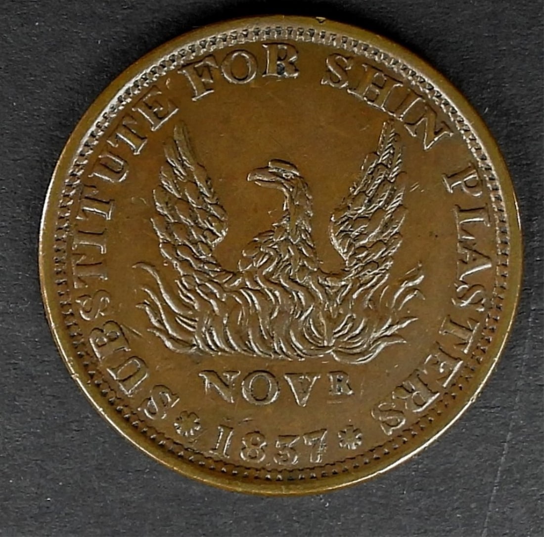 1837 HARD TIME TOKEN - SUBSTITUE FOR (1 of 2)