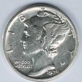1929-S MERCURY DIME