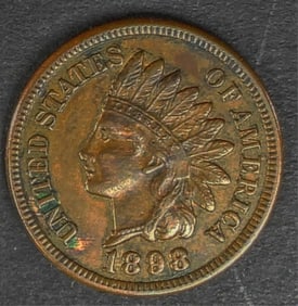 1898 INDIAN HEAD CENT